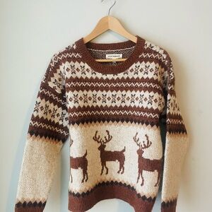 Reindeer Sweater NWT